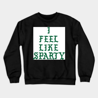 sparty tapestry Crewneck Sweatshirt